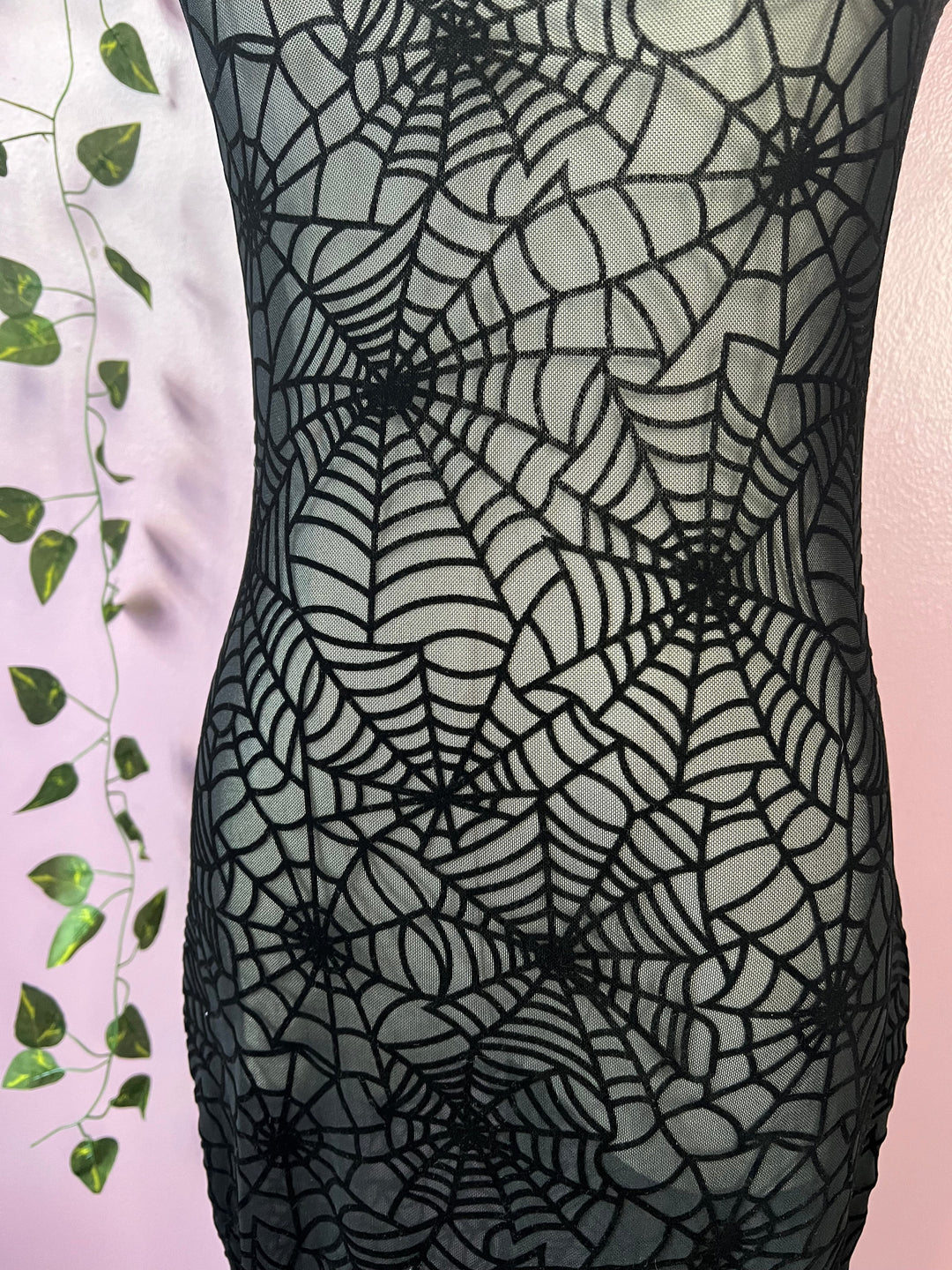 knee length dresses for ladies Sheer Hourglass Maxi Dress