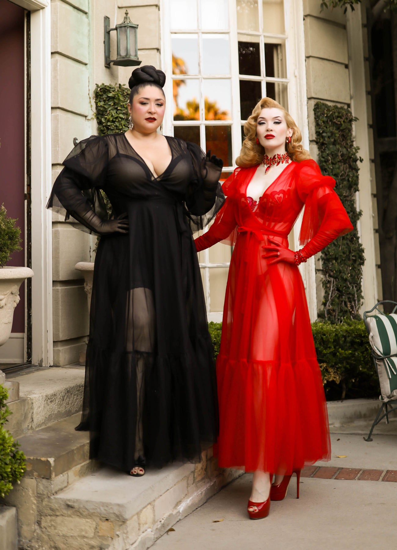 Timeless Temptress Tulle Robe Dress PREORDER – ElleRebel