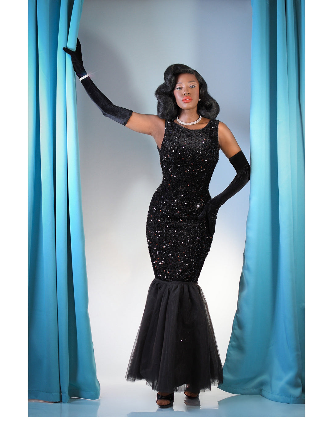 Hollywood Siren 2-Way Tulle Mermaid Dress – ElleRebel