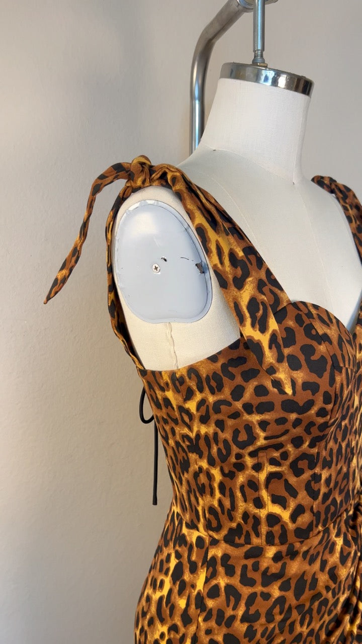 vintage leopard dress Bora Bora Sarong M / Black 27.5 26 M 77 Formal Outfits and epos:Department:Womenswear Size:US   20W