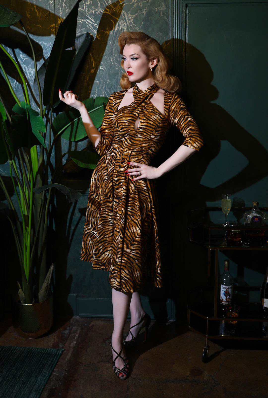 Fair Verona in Tiger Print 2X