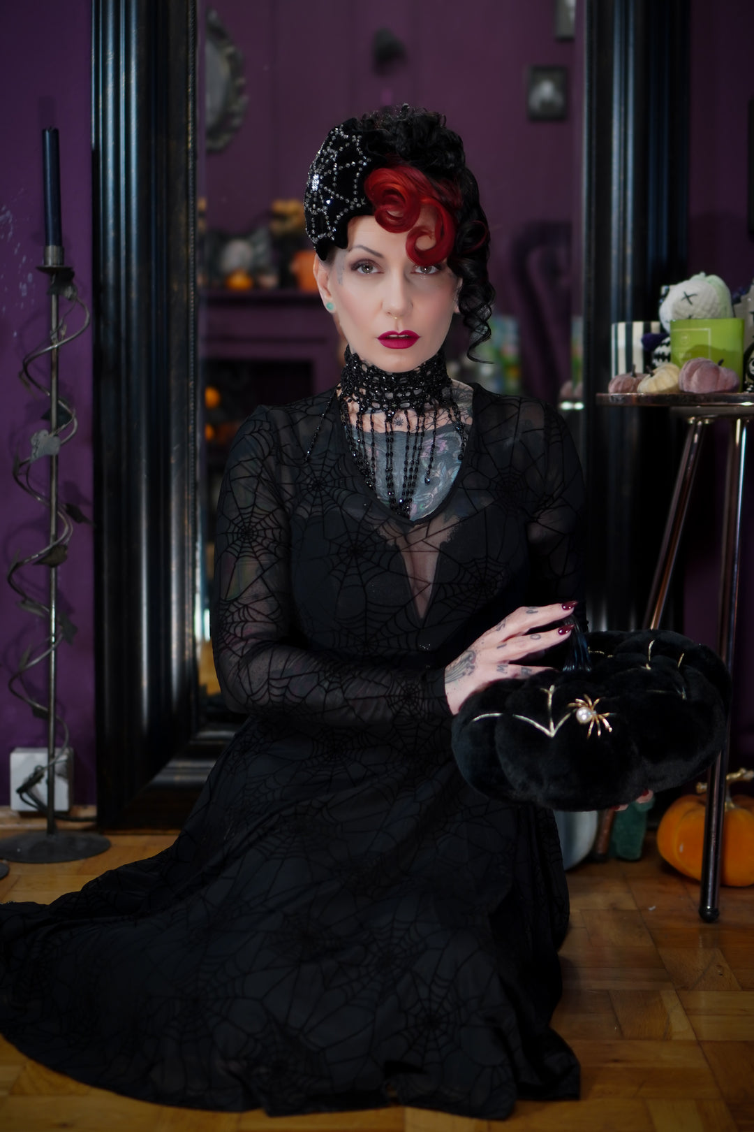 sheer spider web dress Who wore the best "Spider web dress"? : r/whatthefrockk