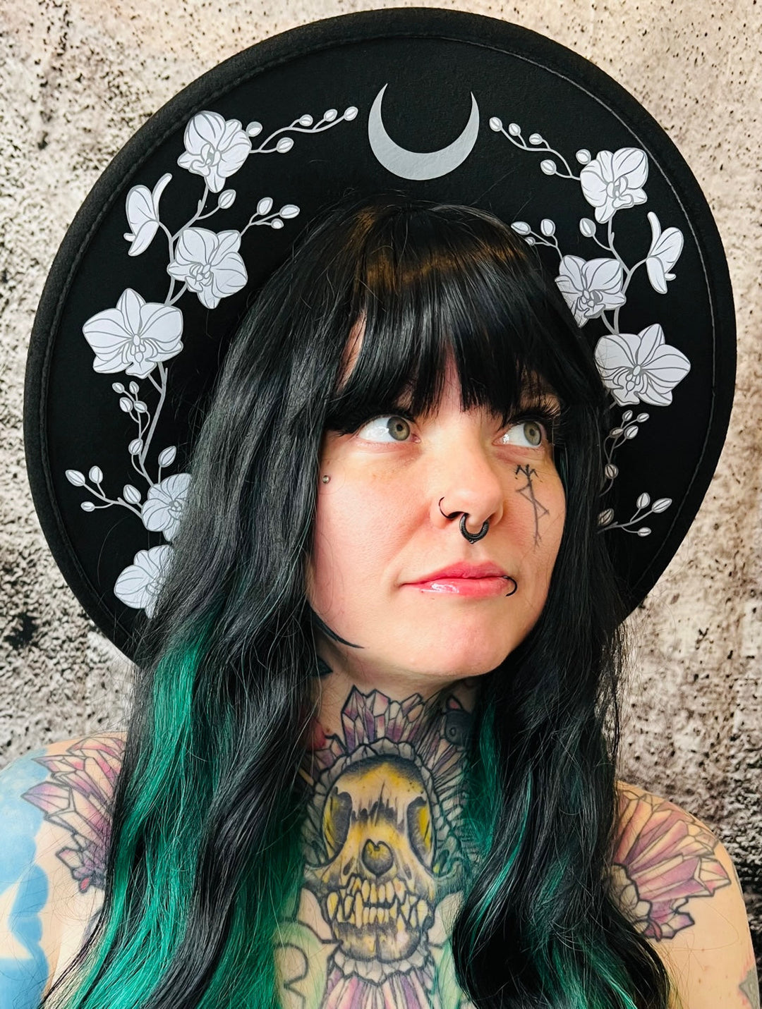 Vegan Felt Wide Brim Hat - XL Brim - 
