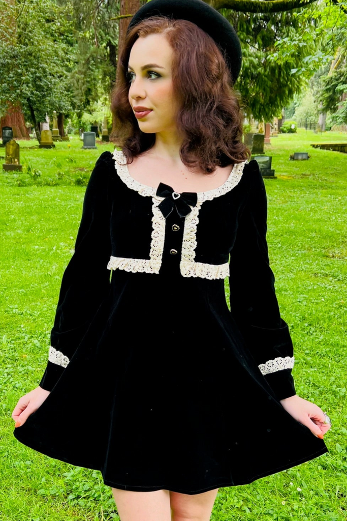 Luscious Velvet Mini Dress