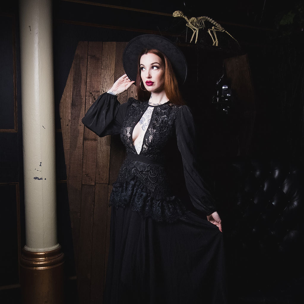 victorian maxi dress Lenore