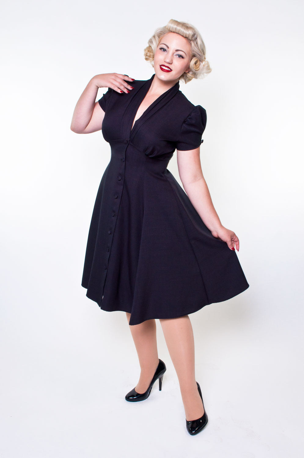 sachin and babi light blue dress Retro Pinup Vintage Inspired Dresses – ElleRebel