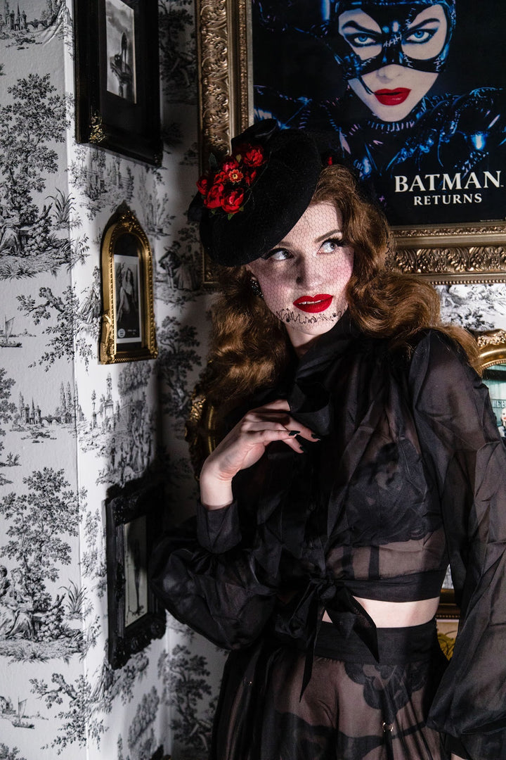 Gibson Girl Sheer Blouse – ElleRebel