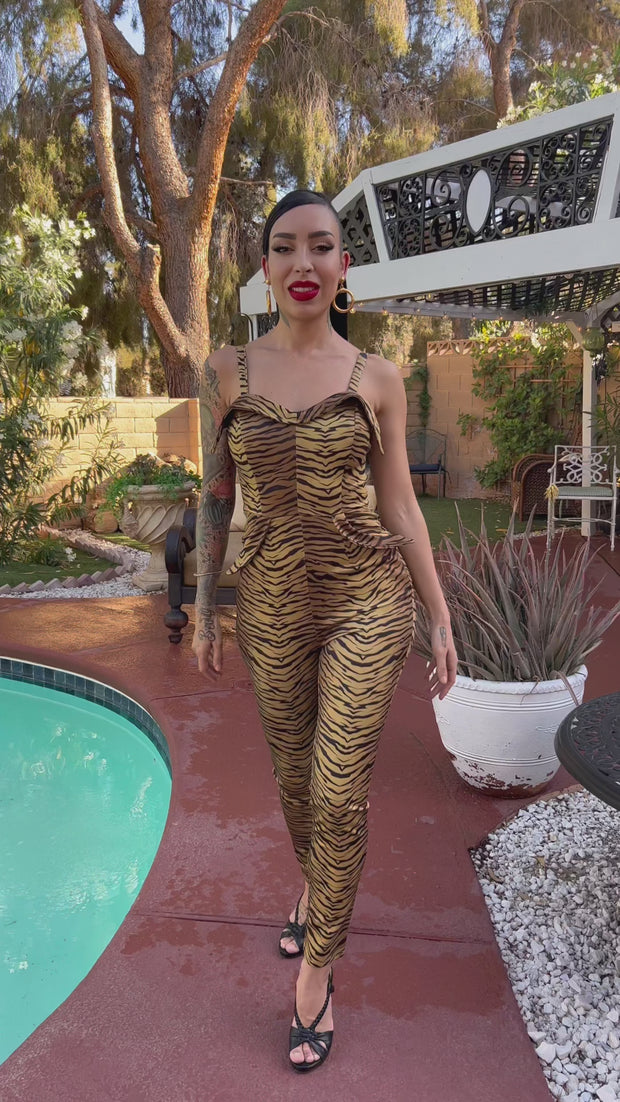 Sumatra animal print Jumpsuit – ElleRebel